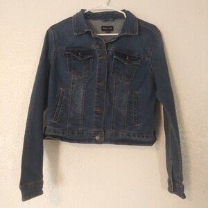 New Look women's size L medium wash denim jacket